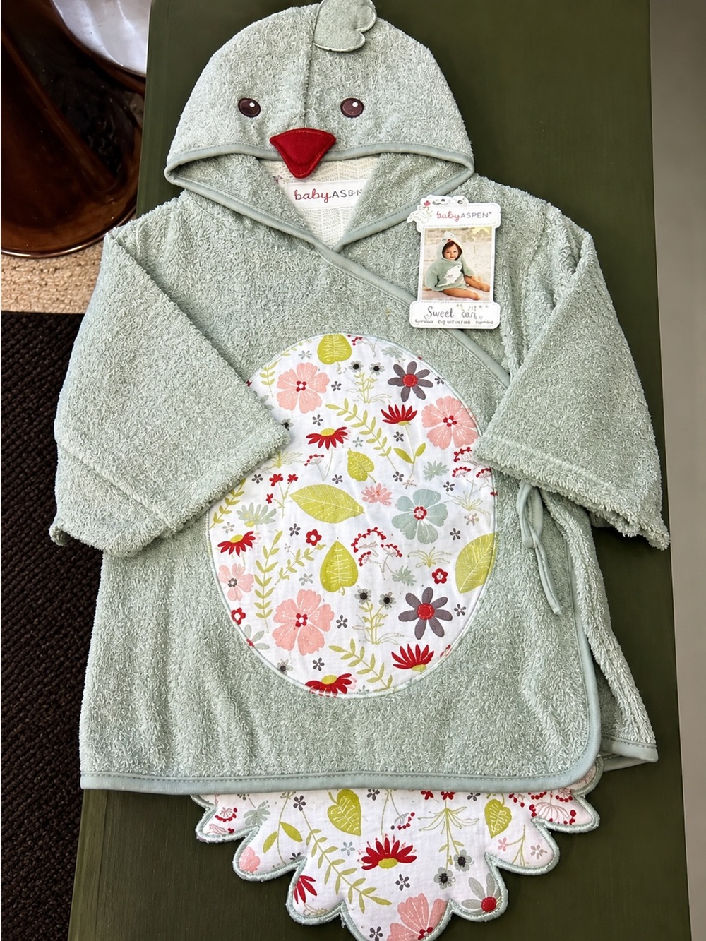 Sweet Teat Spa Robe by Baby Aspen
